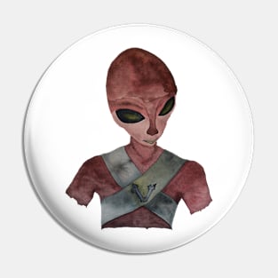 Venusian Alien Pin