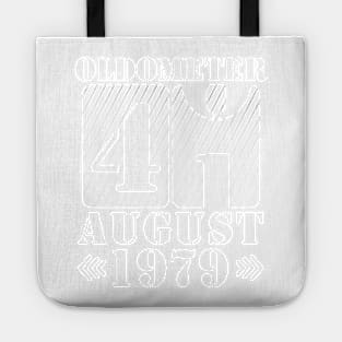 Oldometer 41 Years Old Was Born In August 1979 Happy Birthday To Me You Tote