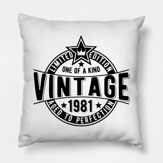 40th birthday gift idea for him one of a kind Pillow by The Arty Apples