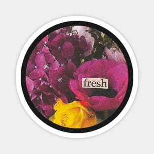 Fresh Flowers Magnet