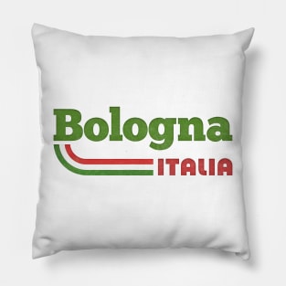 Bologna, Italia // Retro Italian Region Design Pillow