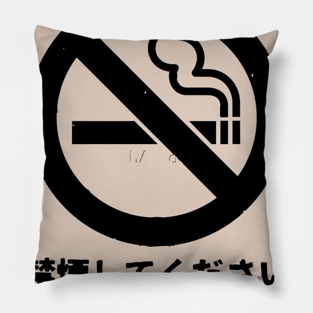 No Smoking Pillow by subuhansik