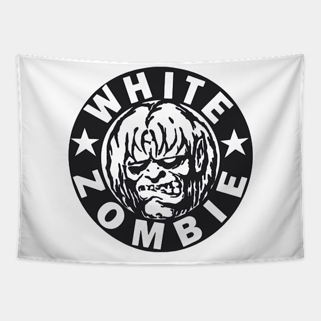 White Zombie NEW 2 Tapestry by Vidi MusiCartoon