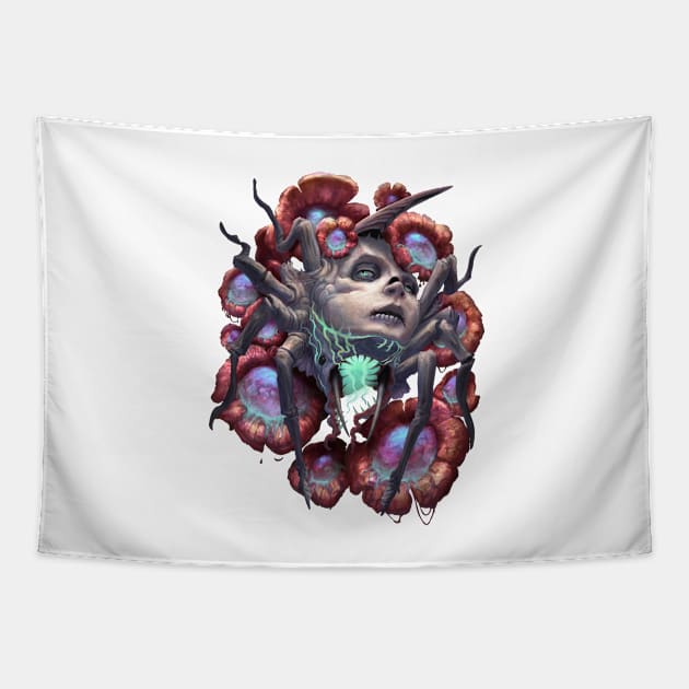 Mimic Bug Tapestry by ethanharrisart