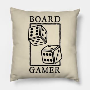 Board Gamer Pillow