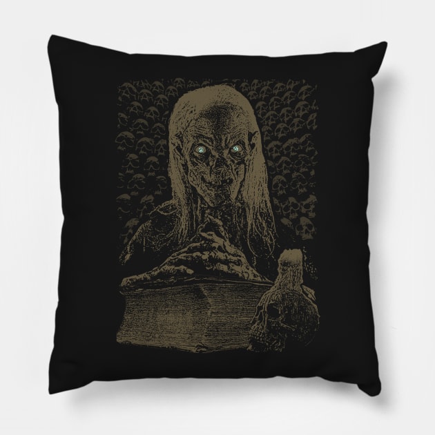 Hello Boils and Ghouls! Pillow by ilcalvelage