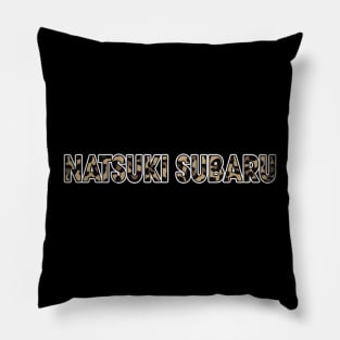 Awesome Proud Name Subaru Pattern Retro Anime Pillow