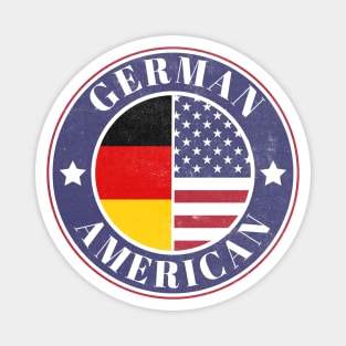 Proud German-American Badge - Germany Flag Magnet