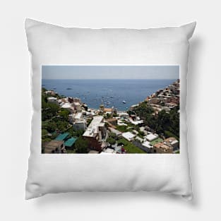 Positano panorama Pillow