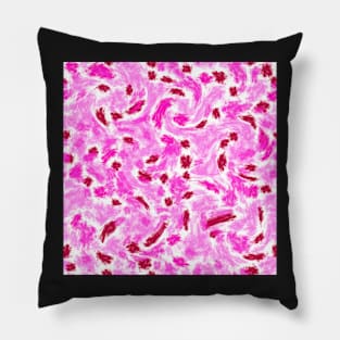 purple abstract fabric pattern texture ironpalette Pillow