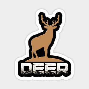 Vintage Deer Magnet