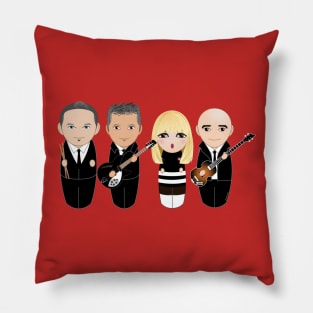 Kokeshis The Vinylos band Pillow