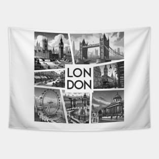 ENGLISH CITY - LONDON - TRAVEL -3 Tapestry