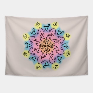 Mandala yoga Tapestry