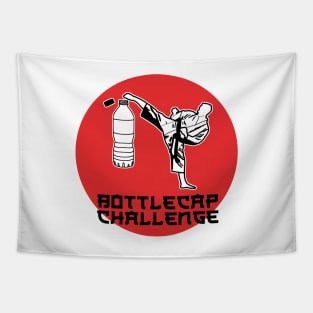 Bottle Cap Challenge - Japan Karate Style Tapestry