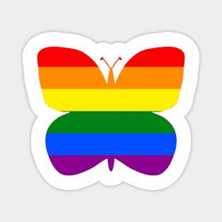 LGTBIQ+ BUTTERFLY Magnet