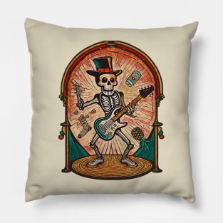 Dead Rock Star Pillow