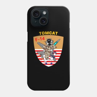 F-14 Tomcat - Operation Desert Shield - Clean Style Phone Case