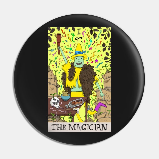 Magic Man as The Magician tarot Pin by sadnettles