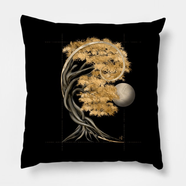 Eternal Transformation - Bonsai Butterfly Spirit Pillow by Nartissima