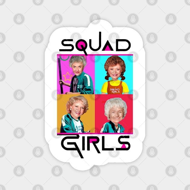 Golden Girls Funny Game Magnet by Super Dream Paradise 