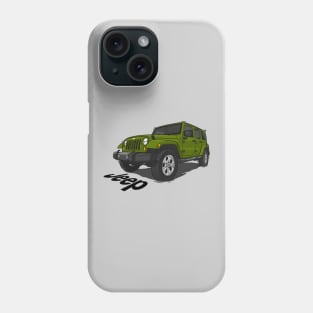 Jeep Wrangler - Army Phone Case