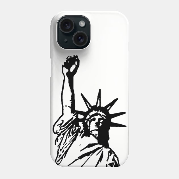 Liberty Fist Phone Case by standardeagle