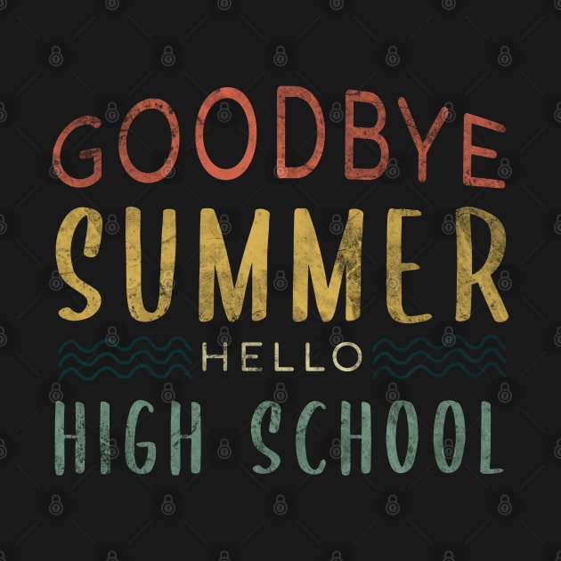 Goodbye Summer Hello High School - Back To School by zerouss
