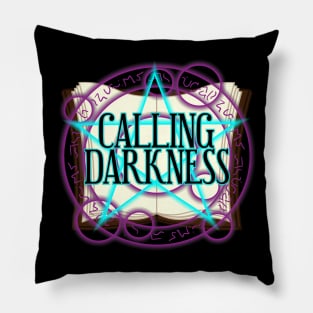 Calling Darkness Book Logo Pillow