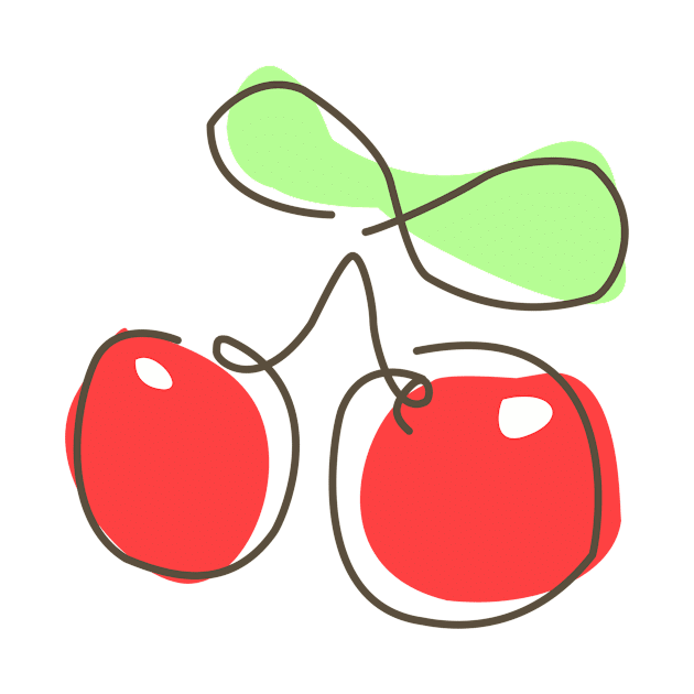 Cherries Doodle by patidesigns