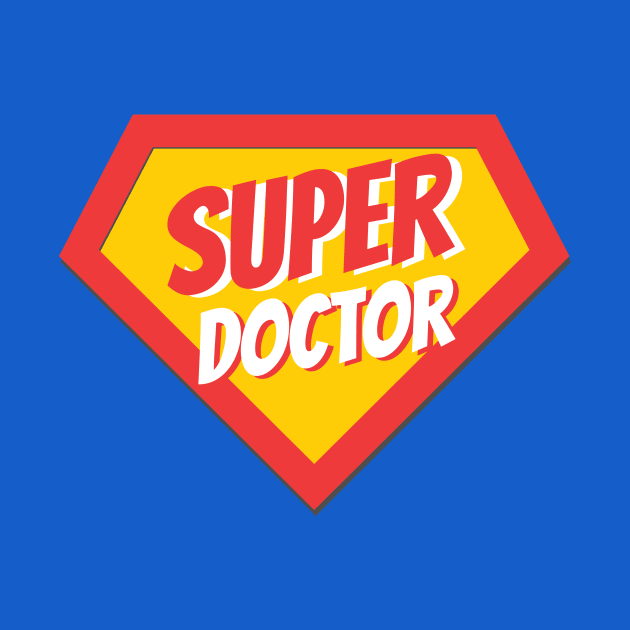 Doctor Gifts | Super Doctor by BetterManufaktur