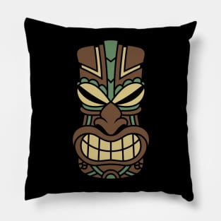 Tiki Head Pillow