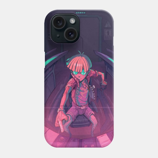 Nerd Kid Bass Phone Case by GlassDesigns 