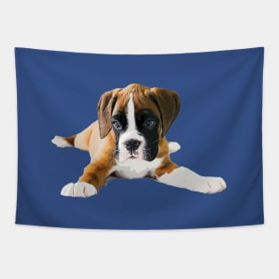 Boxer Cute Puppy Dog Tapestry