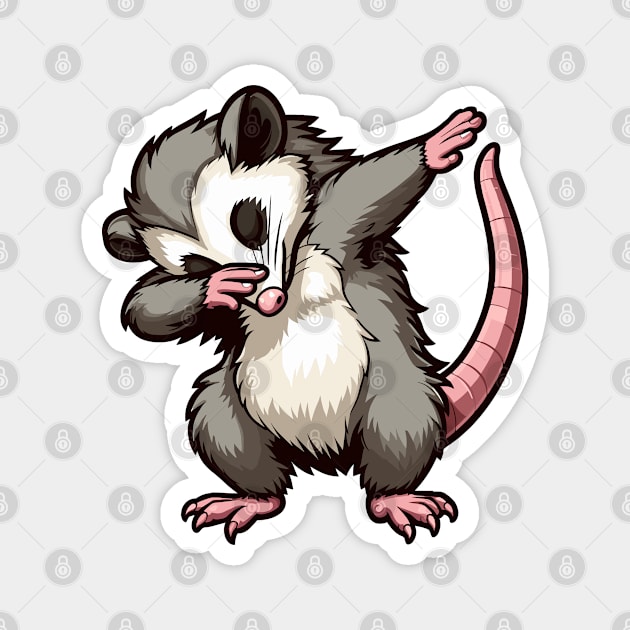 Dab Opossum Magnet by MoDesigns22 