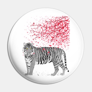 Cherry tree Tiger Pin