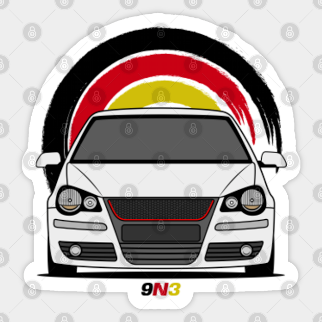 Vw Polo 9n3 Sticker Teepublic Find great deals on ebay for volkswagen polo 9n3. vw polo