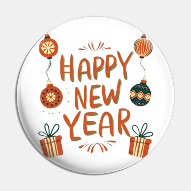 Happy new year Pin by TshirtMA