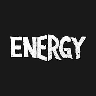 Energy - Invasions Logo (White) T-Shirt