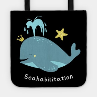 'Seahabilition' Ocean Conservation Shirt Tote