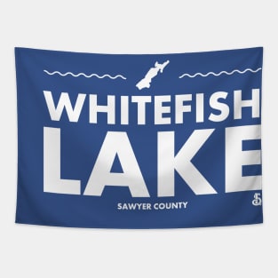 Sawyer County, Wisconsin - Whitefish Lake Tapestry