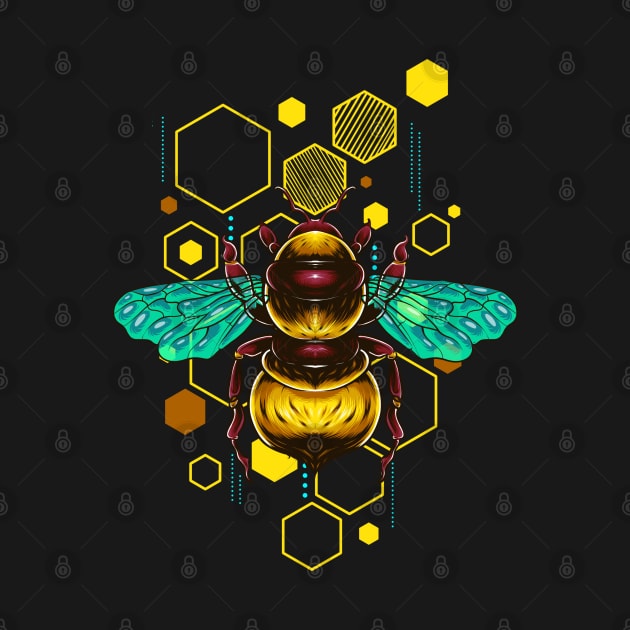 Bee honey by FUJHINE