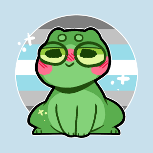 pride frog- Demiboy Variant T-Shirt