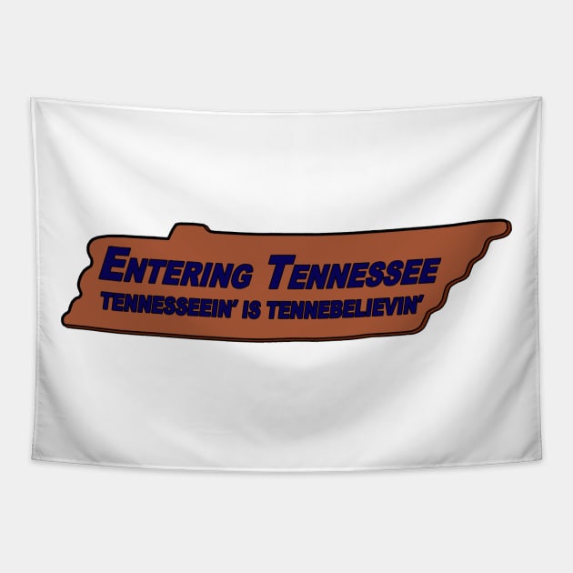 Tennesseein' Tapestry by BigOrangeShirtShop