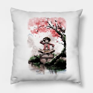 Pirate under the tree Pillow