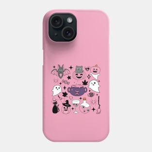 Breast Cancer Halloween Phone Case