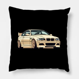 Beige BMW E46 M3 Pillow