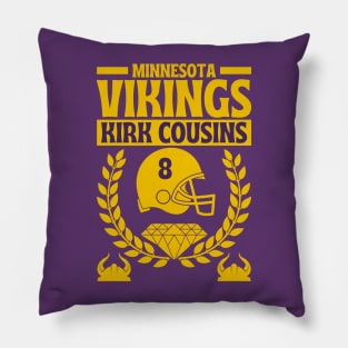 Minnesota Vikings Kirk Cousins 8 Edition 2 Pillow