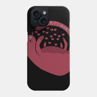 Cute Cat Valentines Day Kitten Kitty Love Gift Phone Case