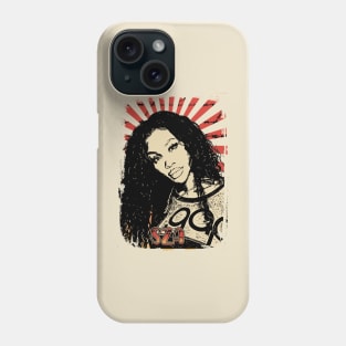 Sza /// Solana Imani Rowe Retro Vintage Aesthetic Phone Case